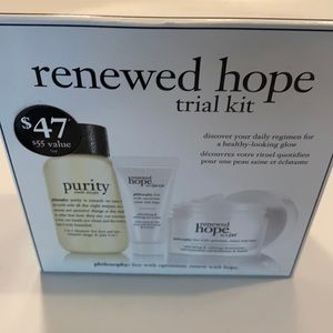 Philosophy Renewed Hope trial kit